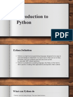 Introduction To Python.9362354.Powerpoint