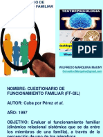 Funcionamiento Familiar FF Sil