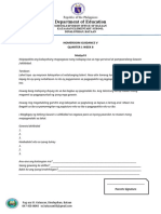 Department of Education: Homeroom Guidance V Quarter 1 Week 8