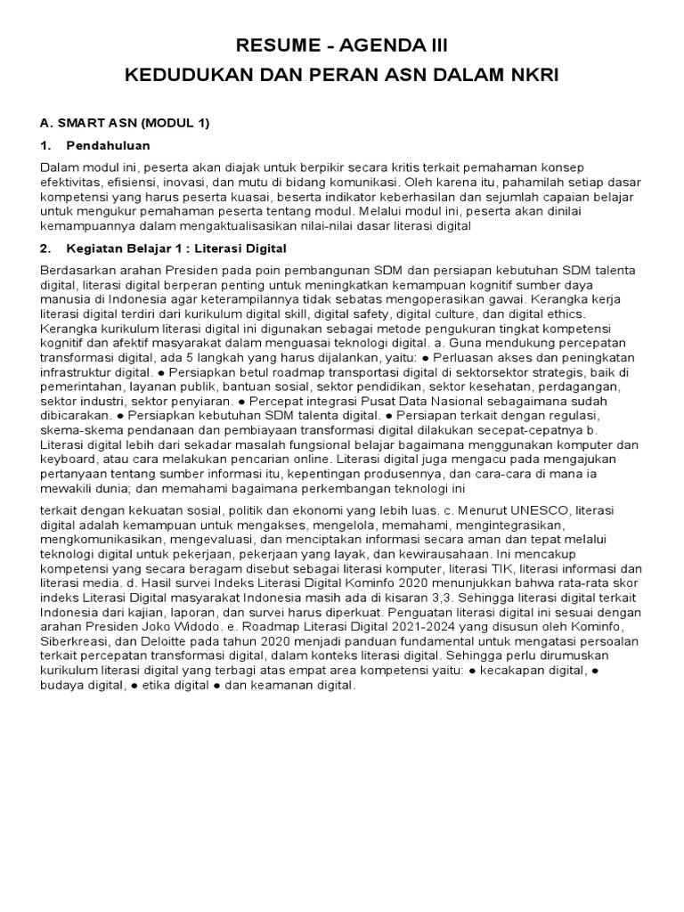 Langkah Transformasi Digital ASN | PDF | Bisnis | Komputer