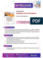 Ankit Yadavendra - Solved Papers Pediatrics For PG Students 3E