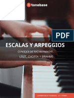 Escalas y Arpegios