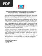 Media Statement - Why Mic Fear To Call For A Forensic Audit