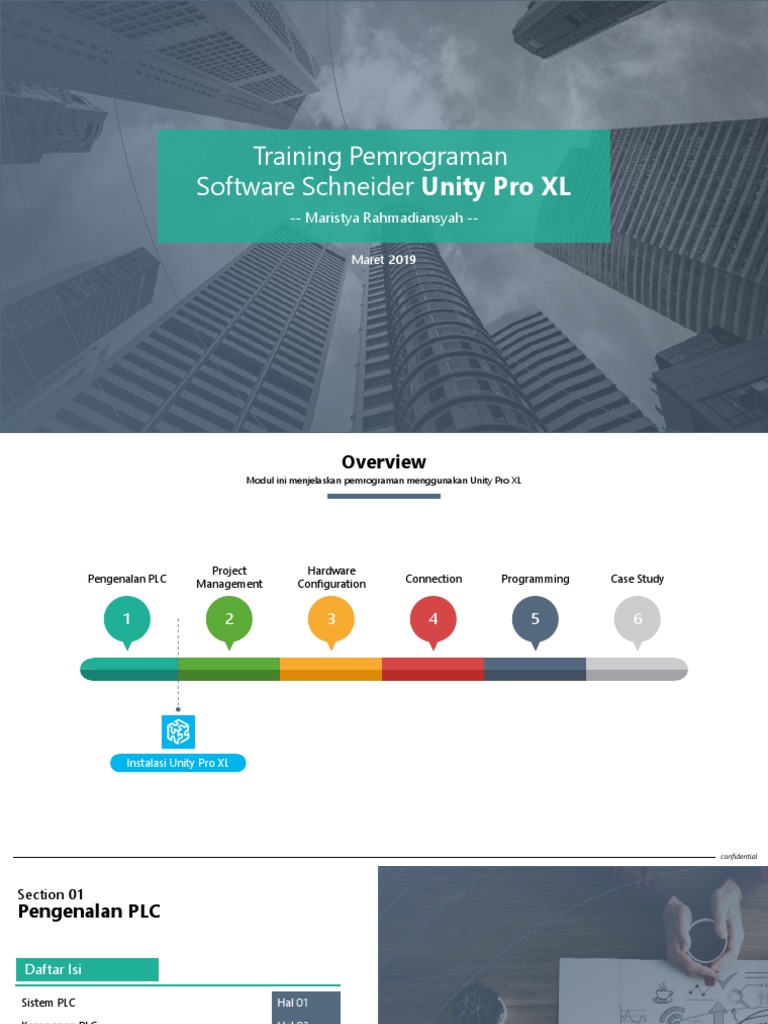 Pelatihan PLC dengan Unity Pro XL | PDF