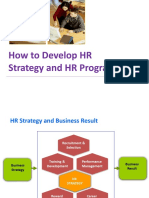 Cara Menyusun HR Strategy and Programs