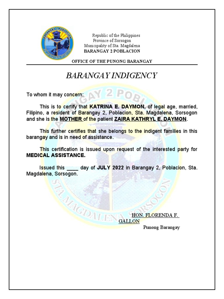 Dswd assistance provincial form pdf