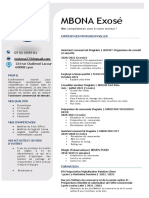 CV Exosé PDF