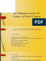 The Philippines in The 19th Century As Rizal's