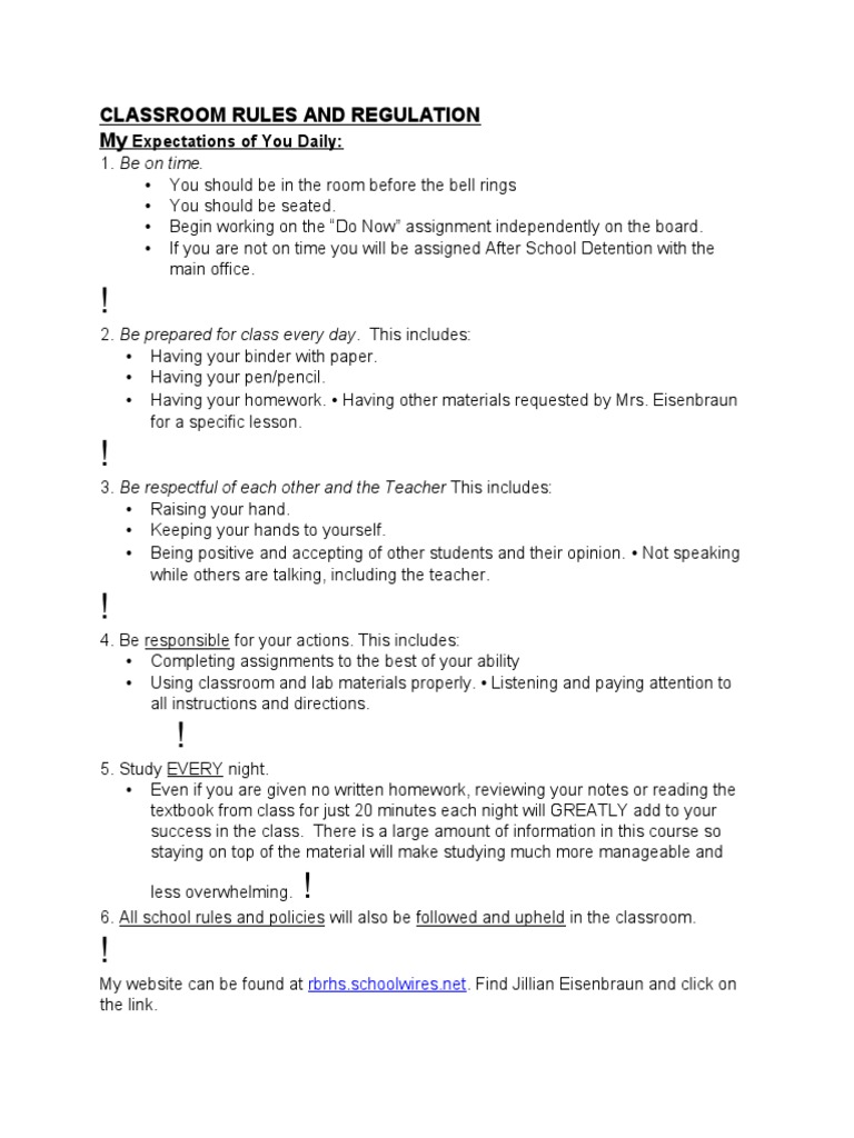 classroom-rules-and-regulations-pdf-classroom-teachers