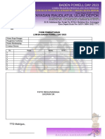 Form Administrasi Regu - Sangga BPD 2023 Racana Ambarawa