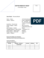 Form CV