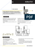 Technical Features of a DOT 200x35 N Benchtop Marking System