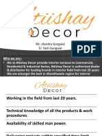 ATDecor Product Breifing - Drywall Partition