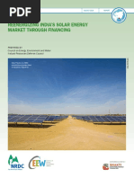 Financing Solar Projects in India