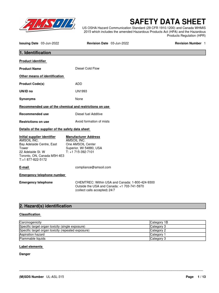 Amsoil add pdf personal protective equipment firefighting