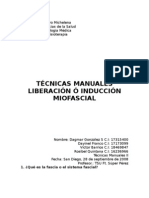 Técnicas Manuales - Inducción Miofascial