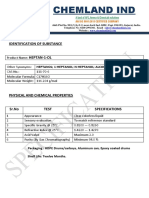 CHEMICAL Chemland Ind identifies heptan-1-ol properties