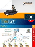 Managing inventory and transactions between distribution centers and mini marts