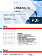 Tugas Statistik Probabilitas