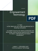 1 Empowerment Technology