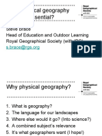 Is physical geography essential
