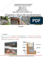 Chapitre1 Murs de Soutènement 2022