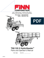 T90/120 Ii Hydroseeder: Parts and Operator'S Manual