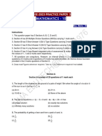 CBSE-2023 PRACTICE PAPER 3 MATHEMATICS - 10 SEO-Optimized Title