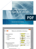 Chapitre 2 - Le Comportement Mécanique de L'acier - PDF Version 1