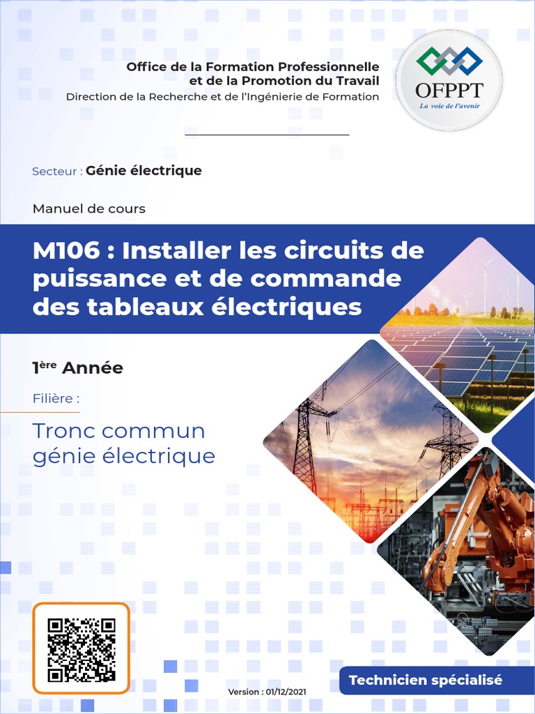 Application Des Interrupteurs à Lame Souple Plan Et Schéma TC GE M106 - Manuel de Cours - Fusionné | PDF | Interrupteur | Installation  électrique