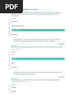 How Media and Information Affect Communication