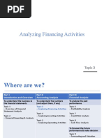 ACY4008 - Topic 3 - Analyzing Financing Activities