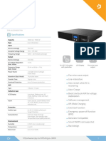 FT11-Fisa Tehnica UPS Argus 3000 Njoy PWUP-LI300AG-CG01B 1800W 230VAC 8 Prize