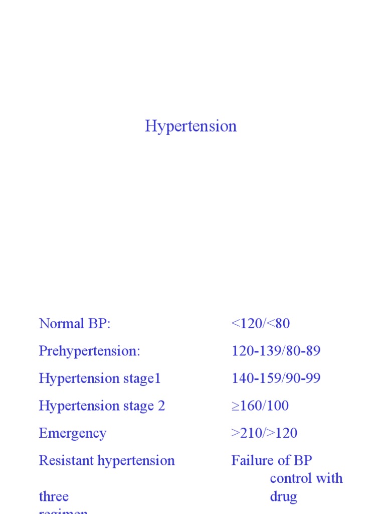 Hypertension PDF Hypertension Vasodilation