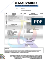 Formulário Oficial para Relatório-2020