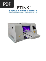 ETINK UV DTF Printer User's Manual