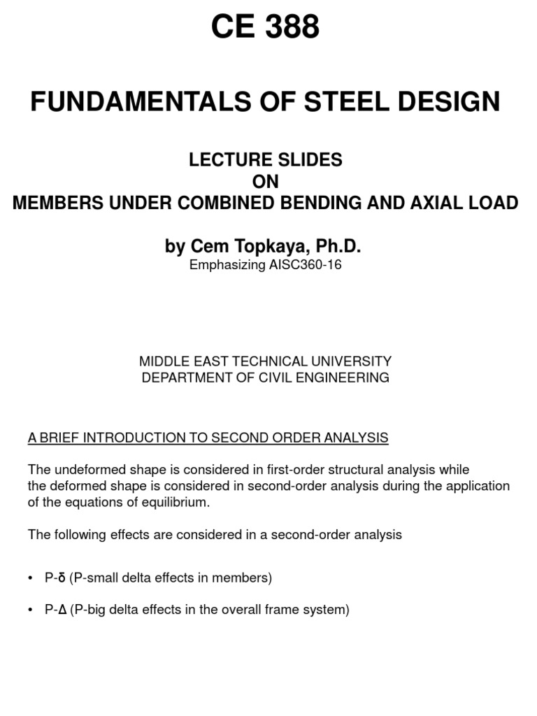5 Beam Column Download Free Pdf Bending Beam Structure