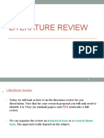 L3 - Literature Review