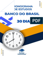 Cronograma 30 Dias Banco Do Brasil 2023