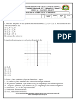 TD - Plano Cartesiano