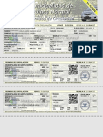 Permiso Circulación Automóvil Quinta Normal.