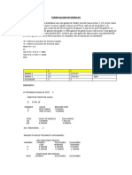 Formulacion de Modelos