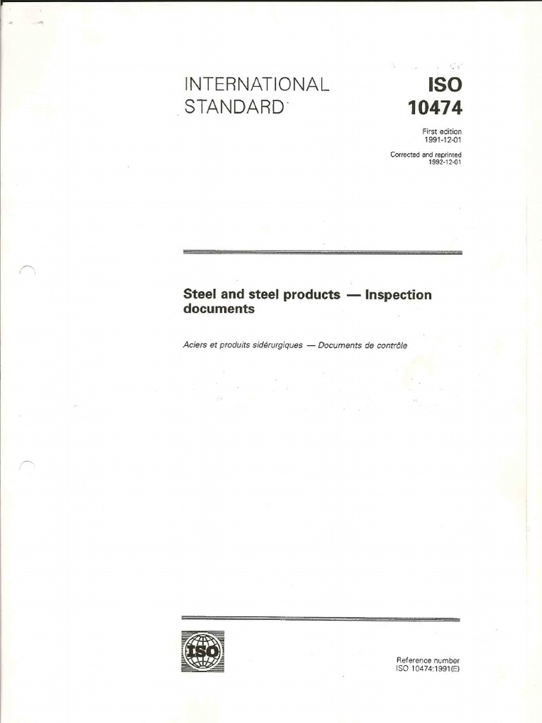 Iso 10474 pdf