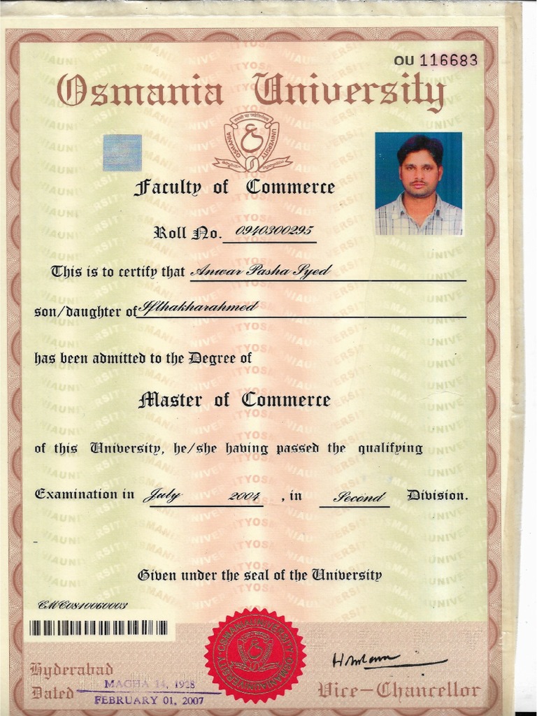 Pg Certificate Uk