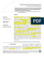 FIX 3 Effect of Contrast Agent Administration On (SSDE) Calculations Based On Water Equivalent Diameter in CT Head Examinations