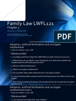 Family Law LWFL121 Chapter 3