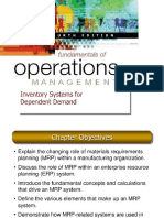 13 - Inventory Management of Dependent Demand