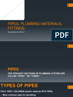 Pipes Plumbing Materials Fitting