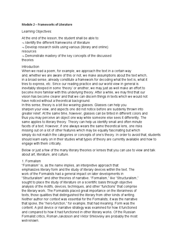WHAT IS FRAME STRUCTURE IN LITERATURE visual data 3