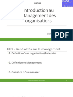 Ch1 Généralités Sur Le Management-Cours Management-S1 ENCG-Septembre 2022